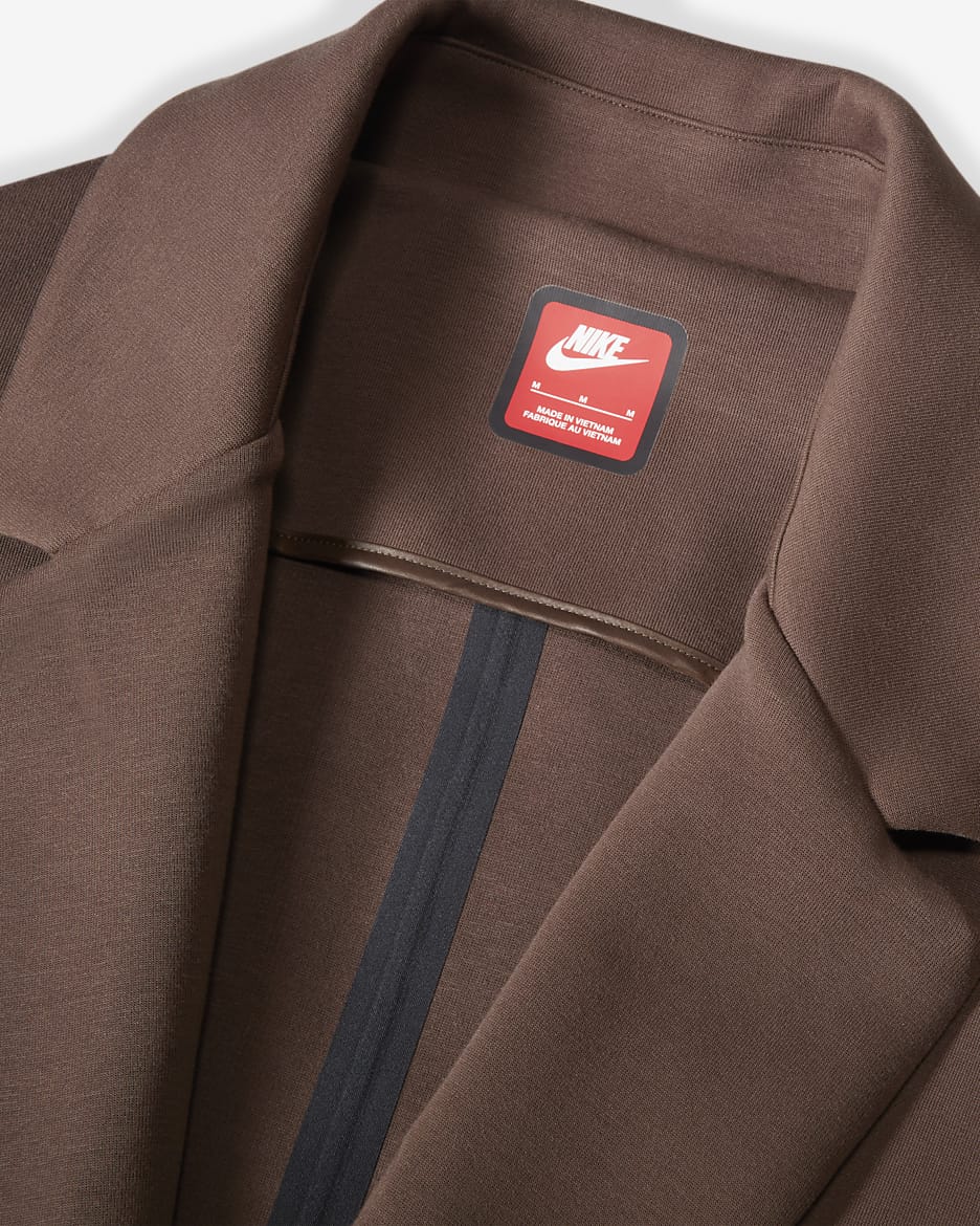 Nike Sportswear Tech Fleece Reimagined trenchcoat met ruimvallende pasvorm voor heren - Baroque Brown