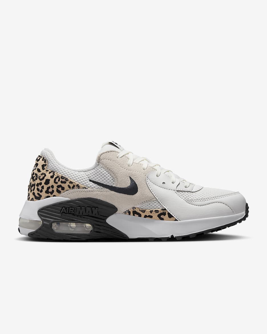 Tenis para mujer Nike Air Max Excee - Blanco cumbre/Blanco/Cáñamo/Negro