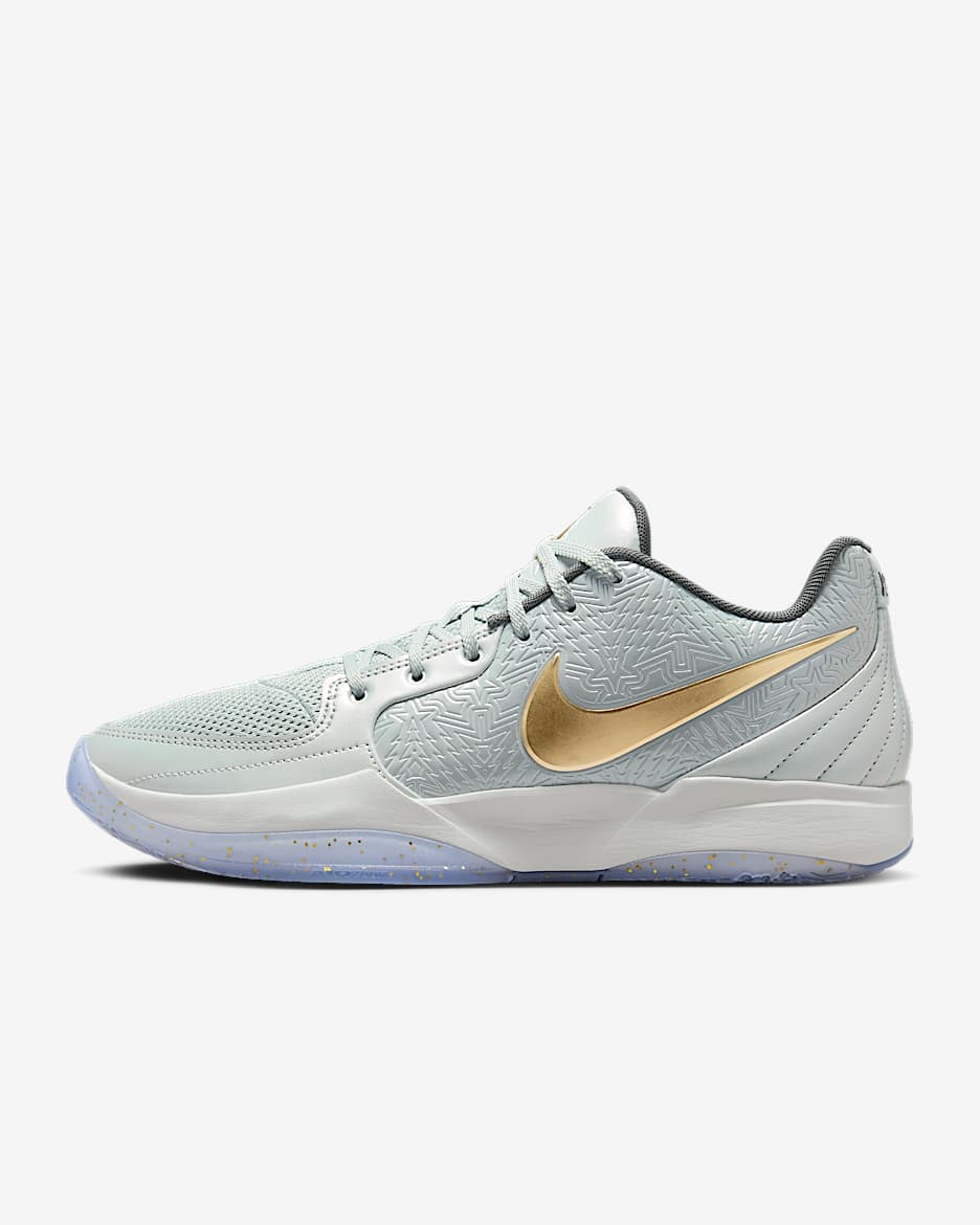 Ja 2 'Tree Top' EP Basketball Shoes - Light Silver/Iron Grey/Metallic Gold