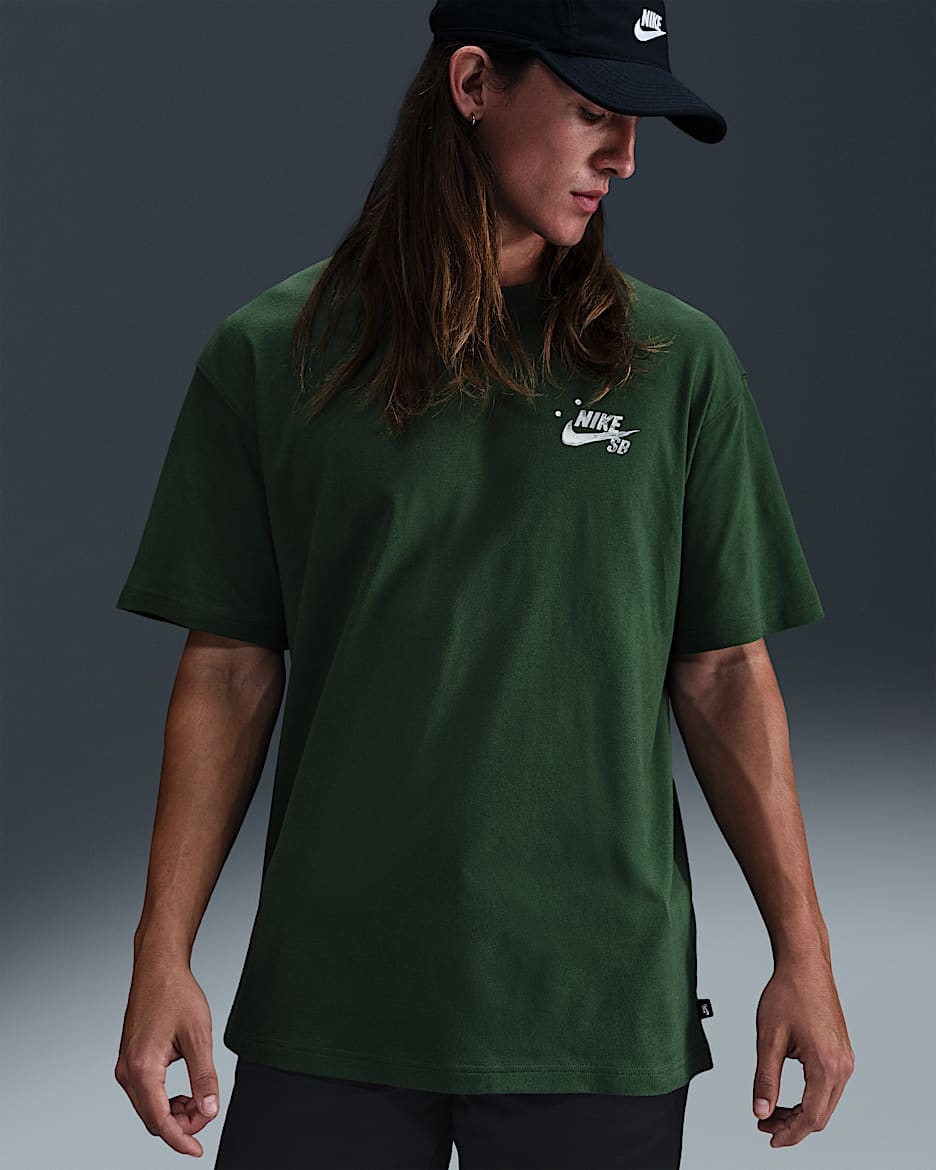Playera de skateboarding Max90 Nike SB  - Abeto