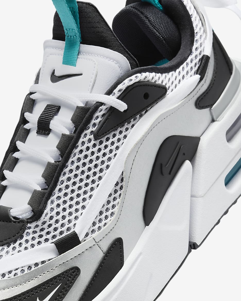 Chaussure Nike Air Max Furyosa NRG pour femme - Blanc/Metallic Silver/Dusty Cactus/Noir