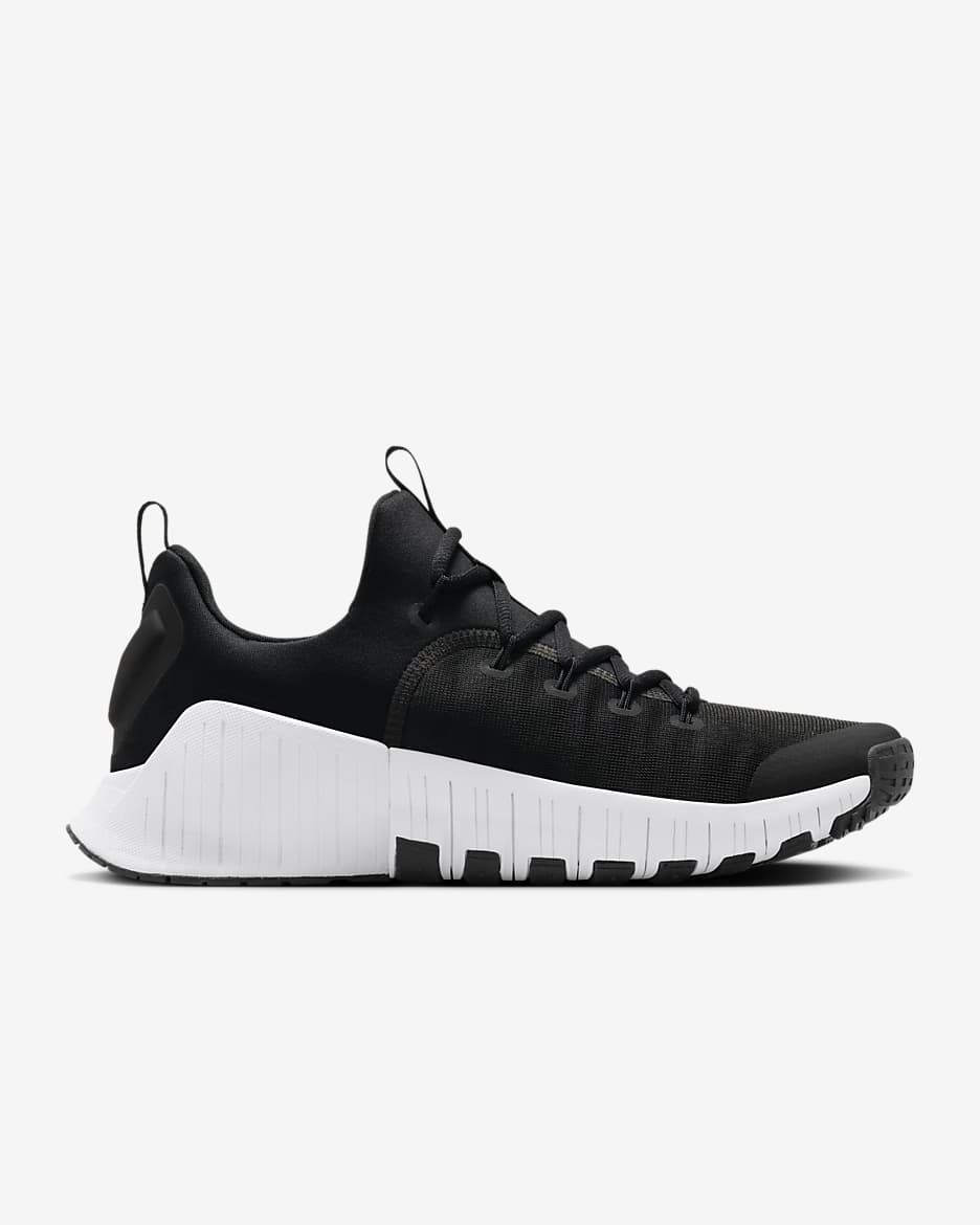 Nike Free Metcon 6 Men's Workout Shoes - Black/White