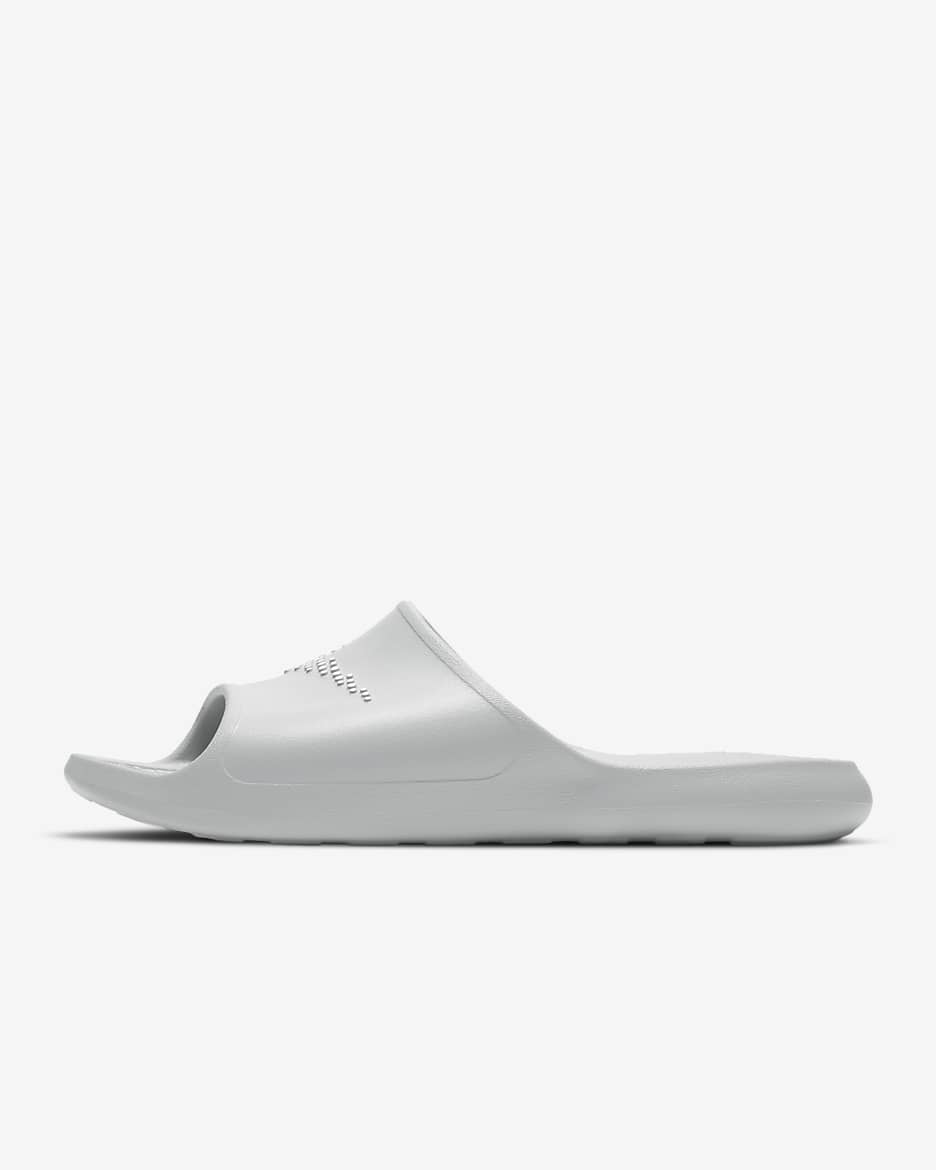 Nike Victori One Men's Shower Slide - Light Smoke Grey/Light Smoke Grey/White