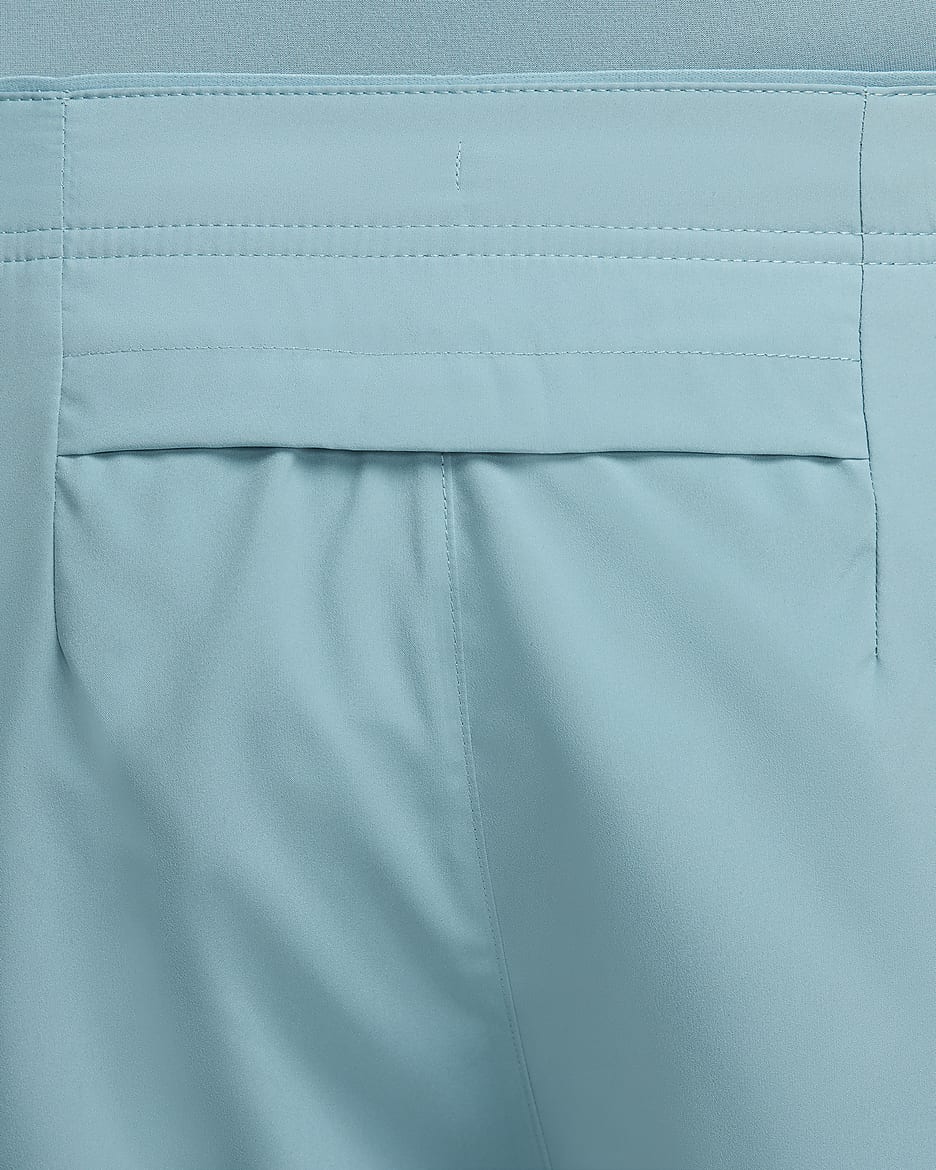 Nike Challenger Dri-FIT-Laufshorts mit Futter für Herren (ca. 12,5 cm) - Denim Turquoise/Glacier Blue/Schwarz