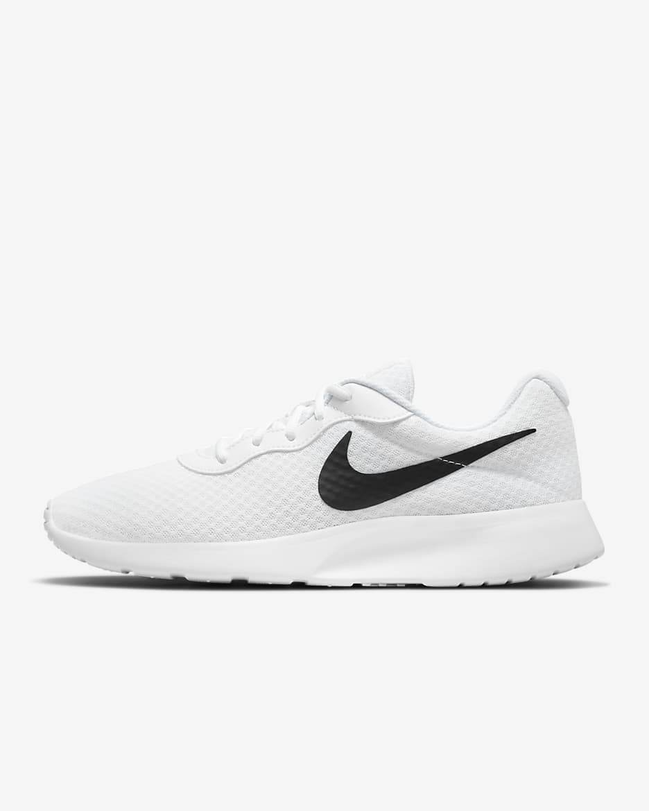 Tenis para hombre Nike Tanjun - Blanco/Voltio ligero/Negro