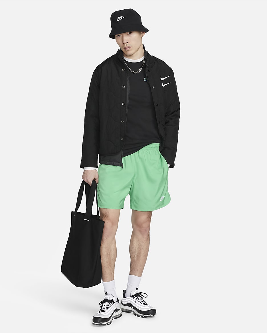 Nike Sportswear 男款 T 恤 - 黑色