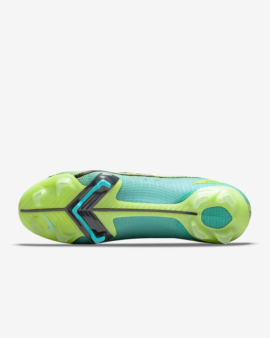 Nike Mercurial Vapor 14 Elite FG Firm-Ground Football Boot - Dynamic Turquoise/Lime Glow