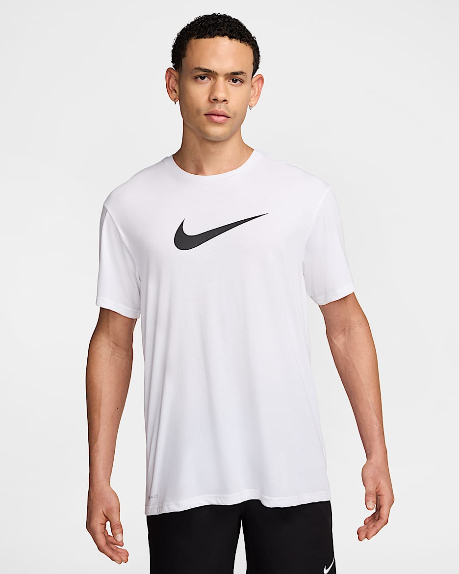 Nike Swim Hydroguard Men's Short-Sleeve Top - White