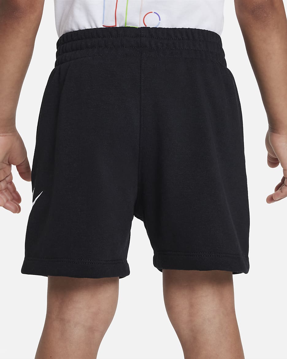 Nike Sportswear Club French Terry Shorts Toddler Shorts - Black