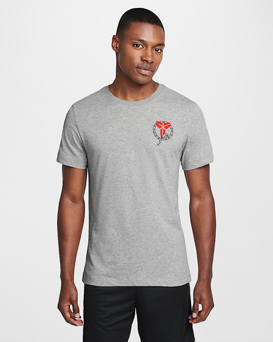 Ανδρικό T-Shirt Dri-FIT Kobe "Stockings" - Dark Grey Heather