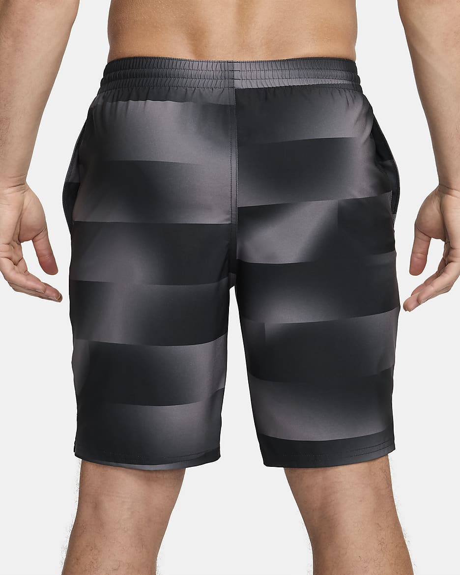 Shorts de vóleibol de 23 cm para hombre - Negro