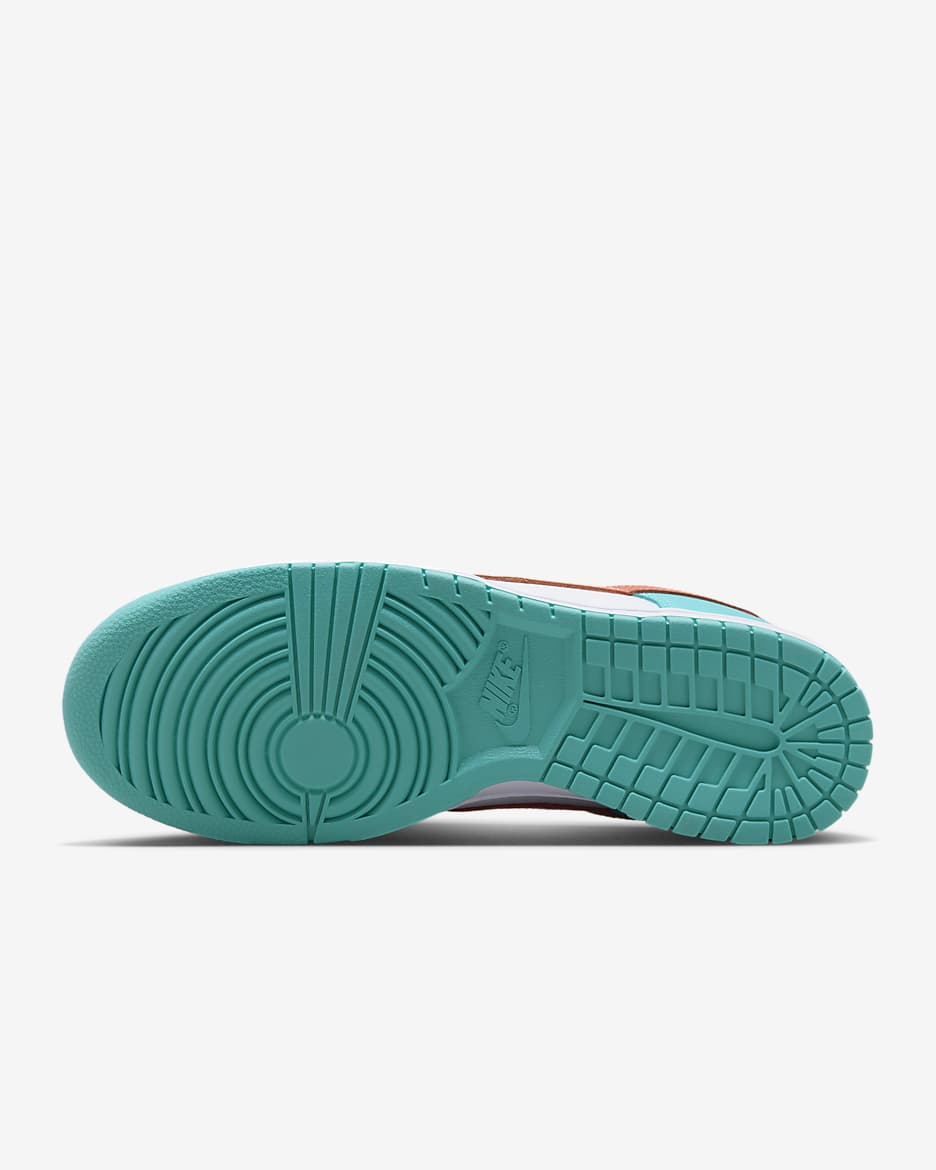 Nike Dunk Low Retro Men's Shoes - White/Dusty Cactus/Cosmic Clay