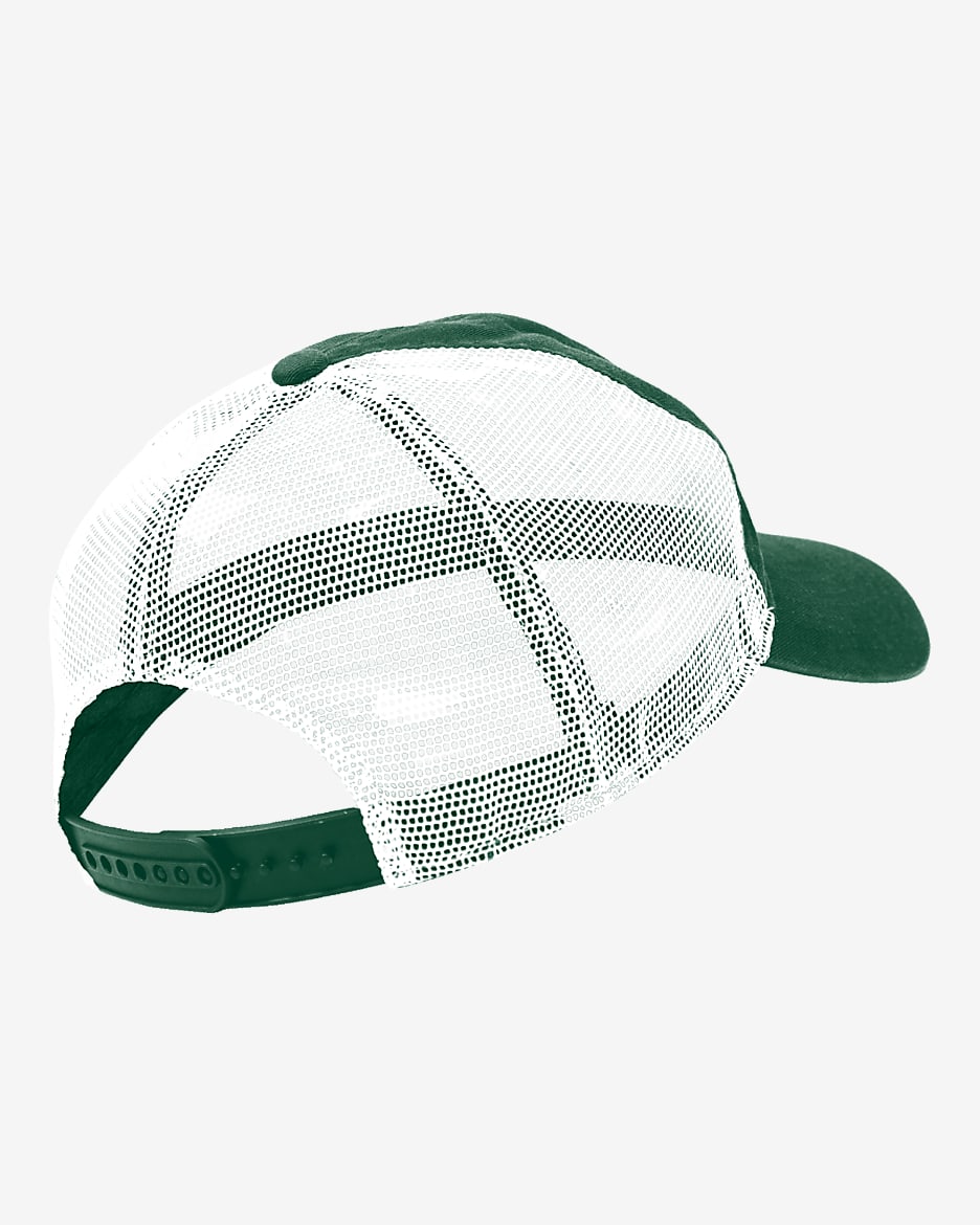 Kentucky State Heritage86 Nike College Trucker Hat - Pine Green