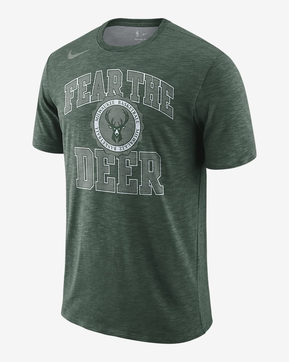 milwaukee bucks dri fit shirt