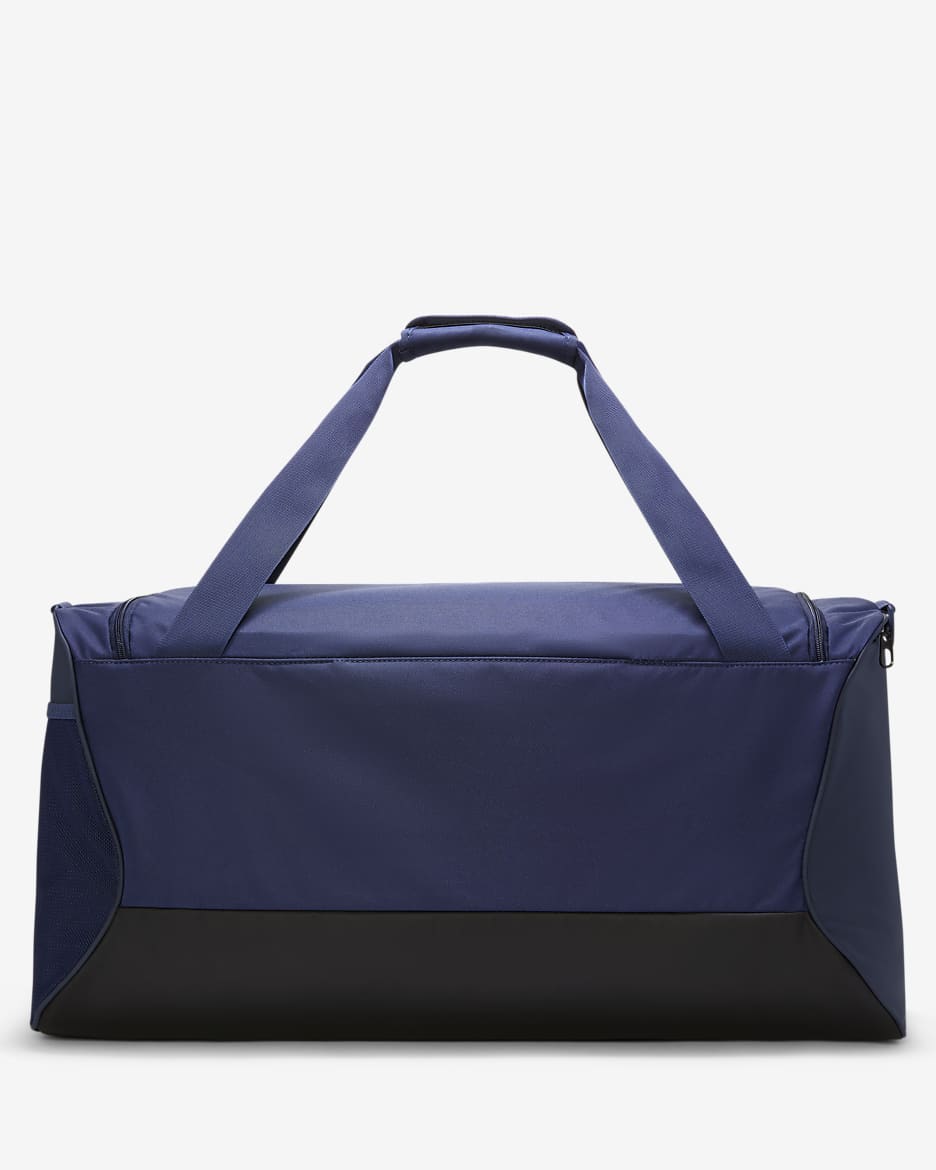 Nike Academy Team Bolsa de deporte de fútbol (Grande, 95 l) - Midnight Navy/Negro/Blanco