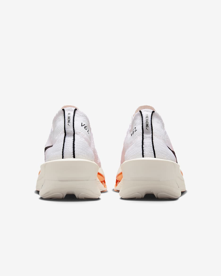 Nike Alphafly 3 Proto konkurransesko for vei til herre - Hvit/Phantom/Total Orange/Svart