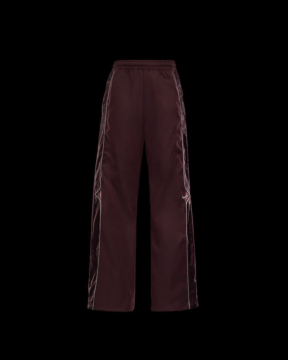 Nike Sportswear Women's Woven Trousers - Burgundy Crush/Burgundy Crush