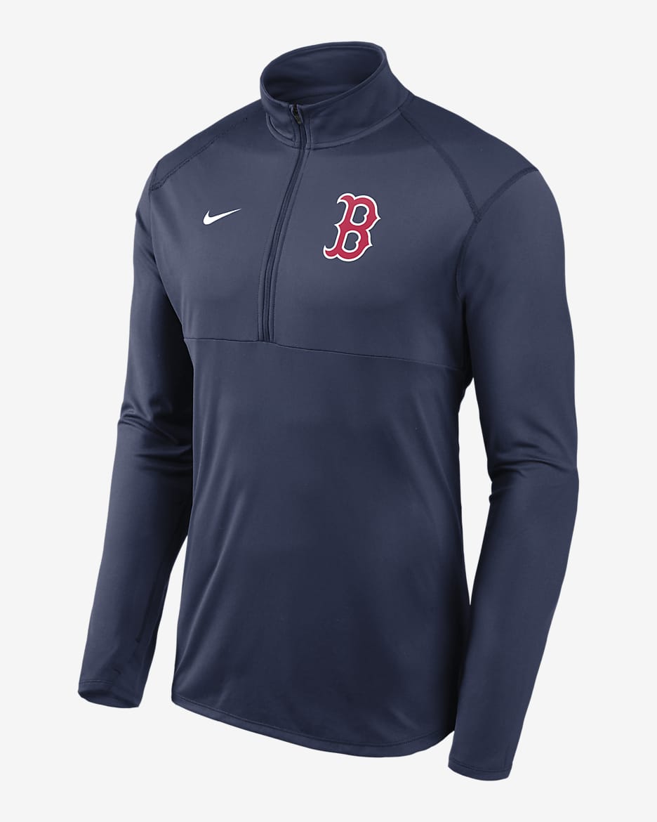 Nike Dri-FIT Element Performance (MLB Boston Red Sox) Men’s 1/2-Zip Pullover - Midnight Navy