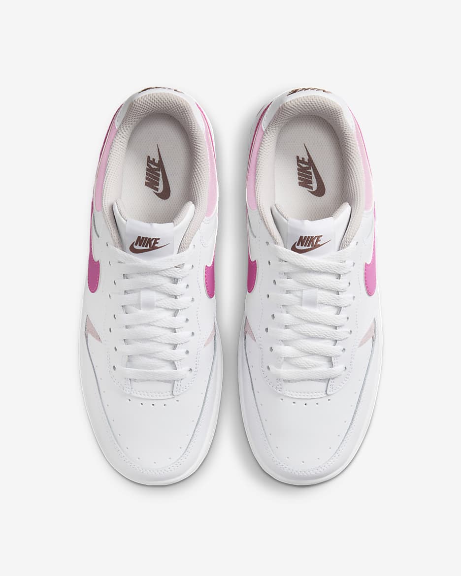 Nike Gamma Force damesko - Hvit/Platinum Violet/Pink Foam/Playful Pink