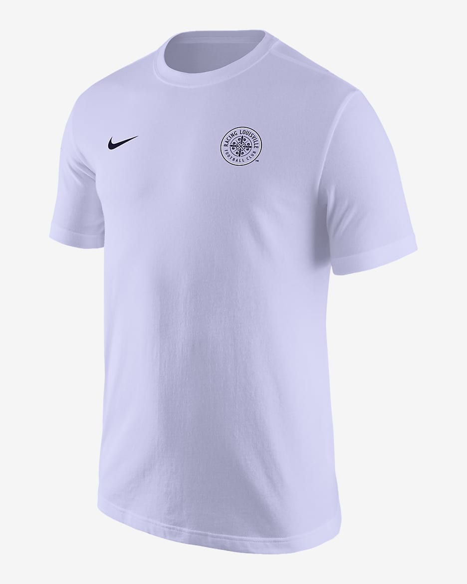 Playera Nike de la NWSL para hombre Jaelin Howell Racing Louisville FC - Bruma lavanda