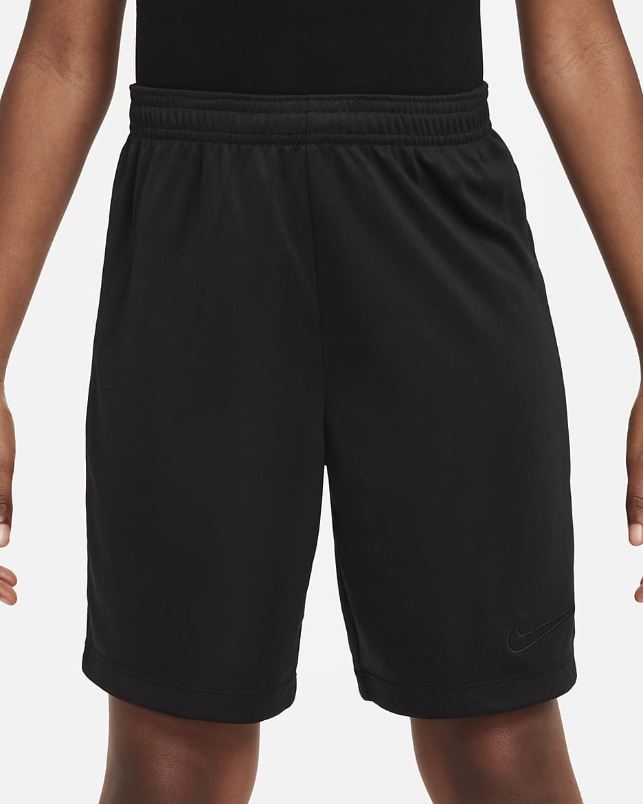 Nike Dri-FIT Academy23 Kids' Football Shorts - Black/Black/Black