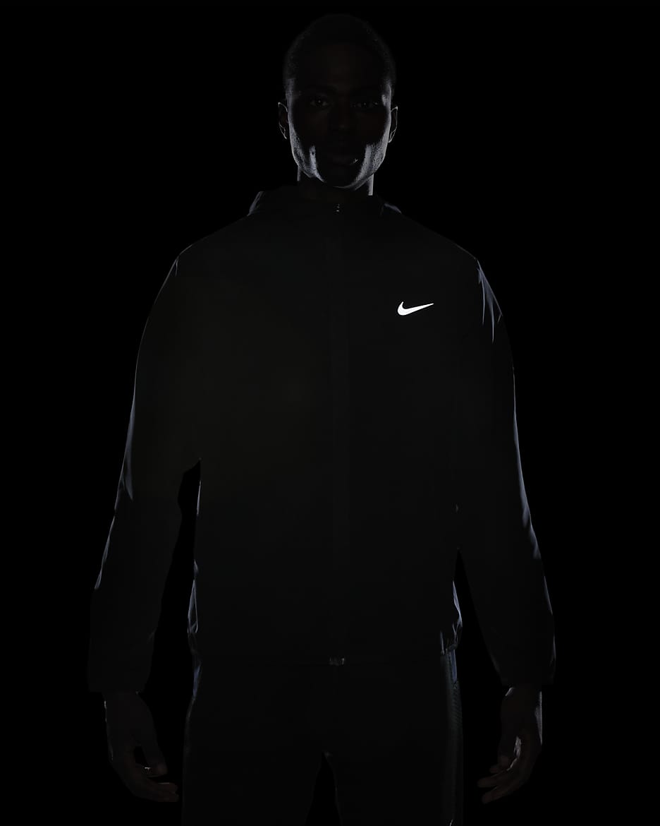 Veste à capuche Dri-FIT Nike Form pour homme - Noir