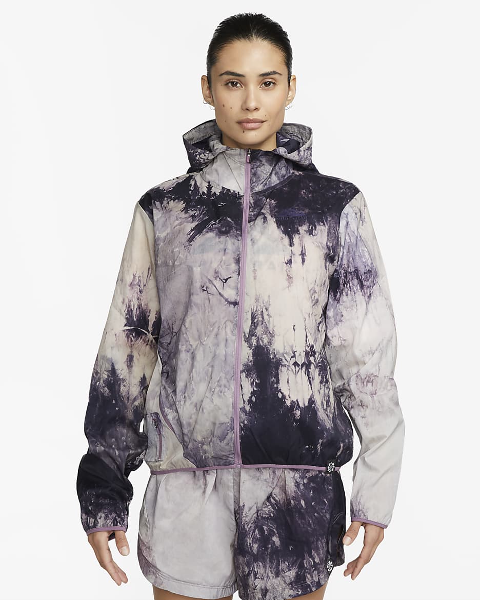 Nike Repel 女款越野跑步外套 - Violet Dust/Violet Dust/Purple Ink