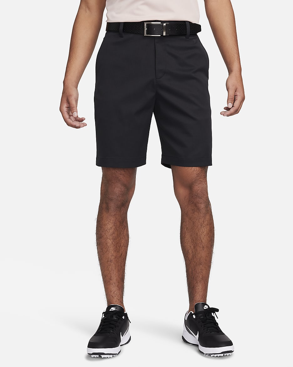 Nike Tour Chino 20 cm-es férfi golfrövidnadrág - Fekete/Fekete