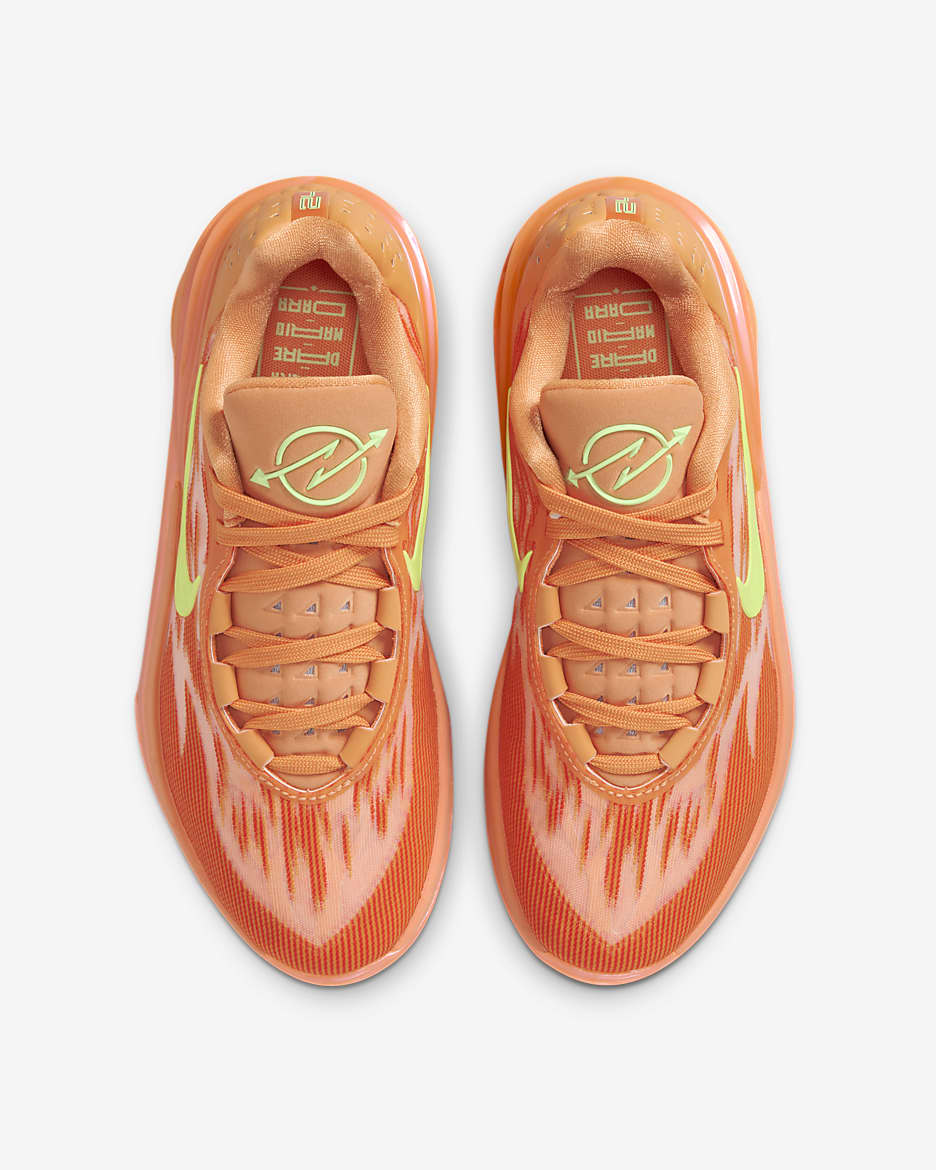 Nike G.T. Cut 2 "Arike Ogunbowale" Basketball Shoes - Bright Mandarin/Camellia/Orange Frost/Lime Blast