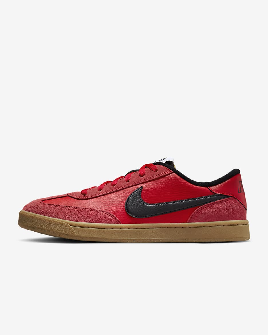 Nike SB FC Classic Skate Shoes - University Red/White/Gum Light Brown/Black