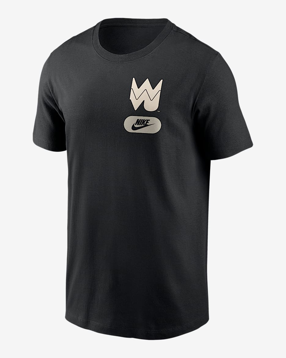 West Virginia 2-Hit Men's Nike College T-Shirt - Black