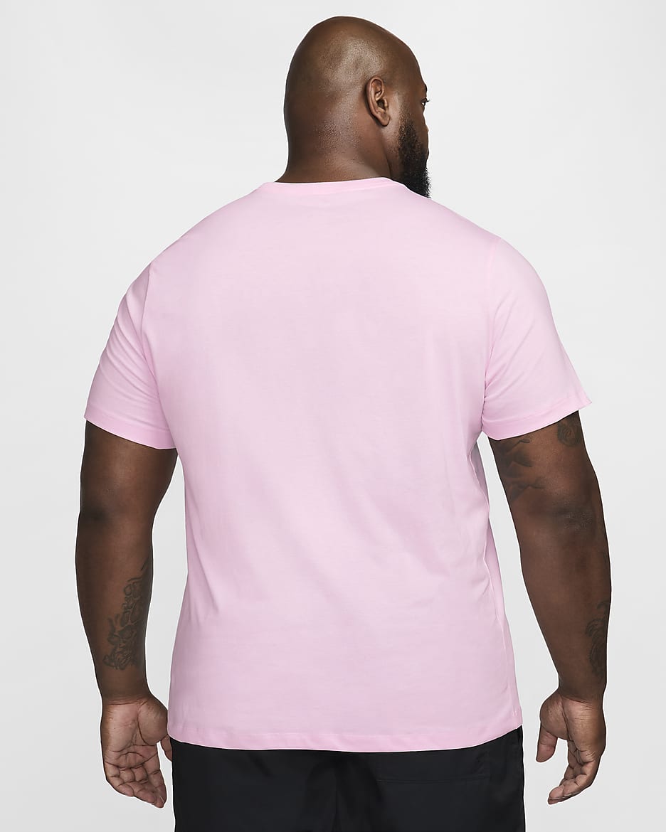 T-shirt Nike Sportswear Club pour Homme - Pink Foam