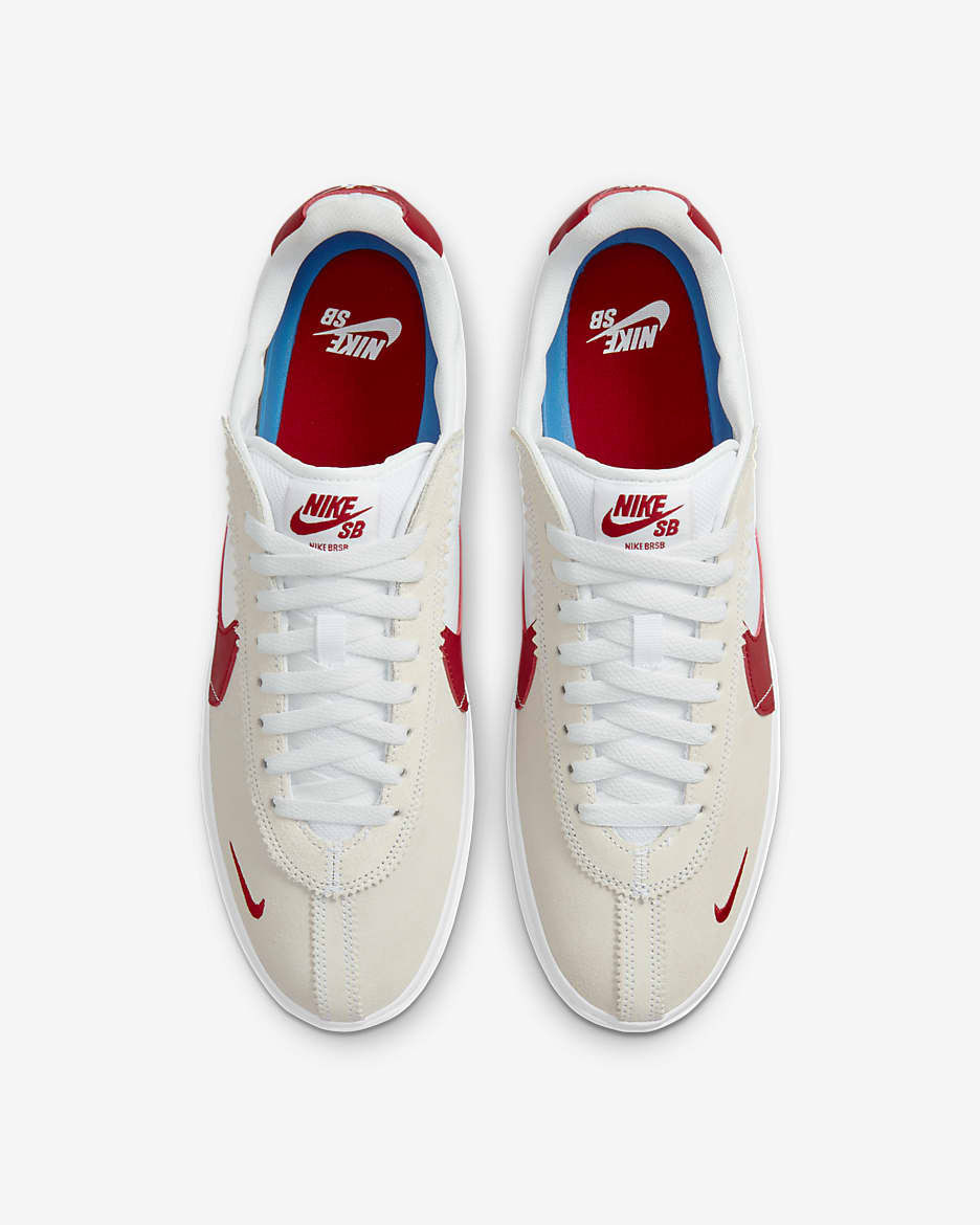 Nike BRSB Skate Shoes - White/Varsity Royal/White/Varsity Red