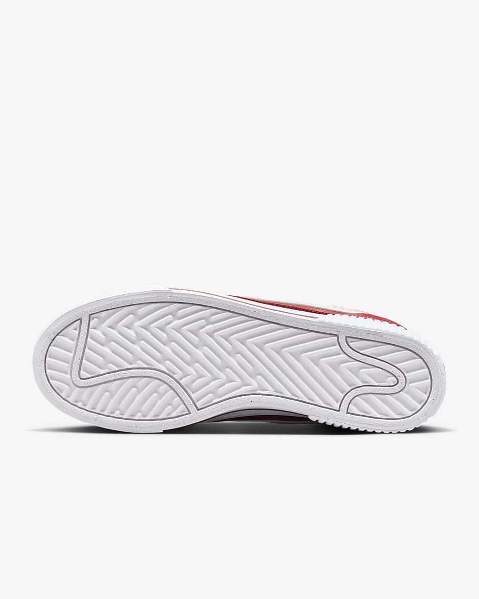 Nike Court Legacy Lift 女鞋 - Adobe/Team Red/Dragon Red/白色