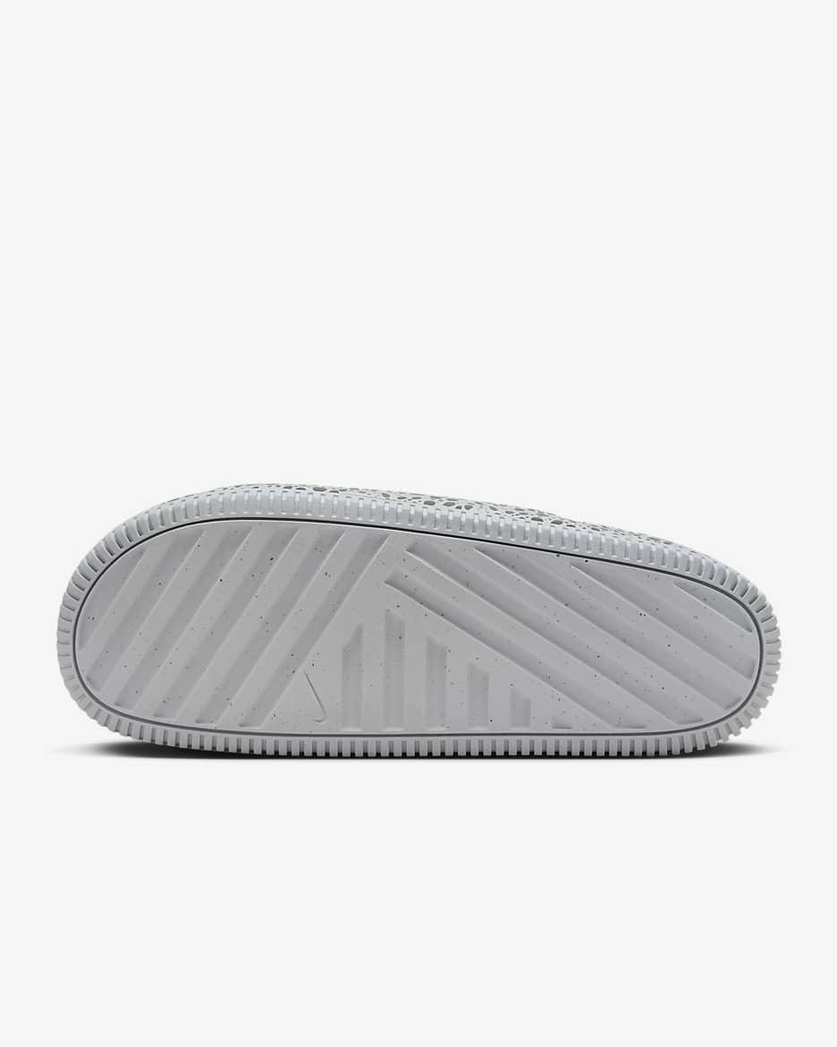 Nike Calm Electric Men's Slides - Football Grey/Football Grey/Dark Obsidian