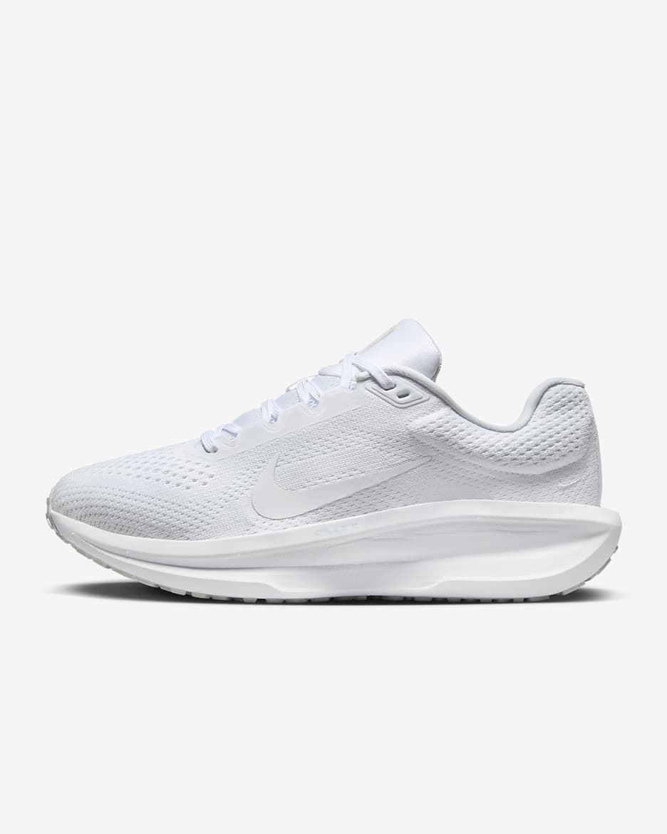 Nike Winflo 11 Women's Road Running Shoes - White/Photon Dust/White