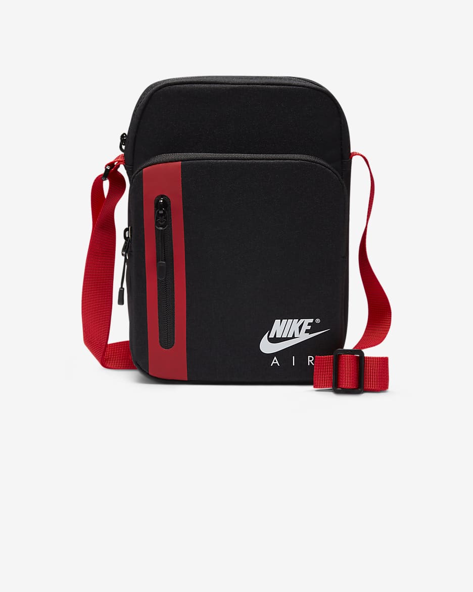 Nike Tech Cross-Body Bag (4L) - Black/University Red/White