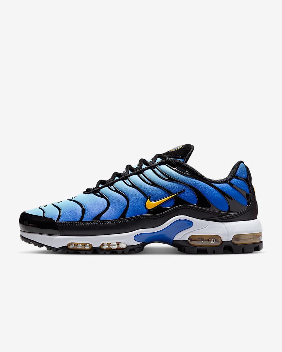 Chaussure de golf Nike Air Max Plus G - Hyper Blue/Sky Blue/Midnight Navy/Infinite Gold