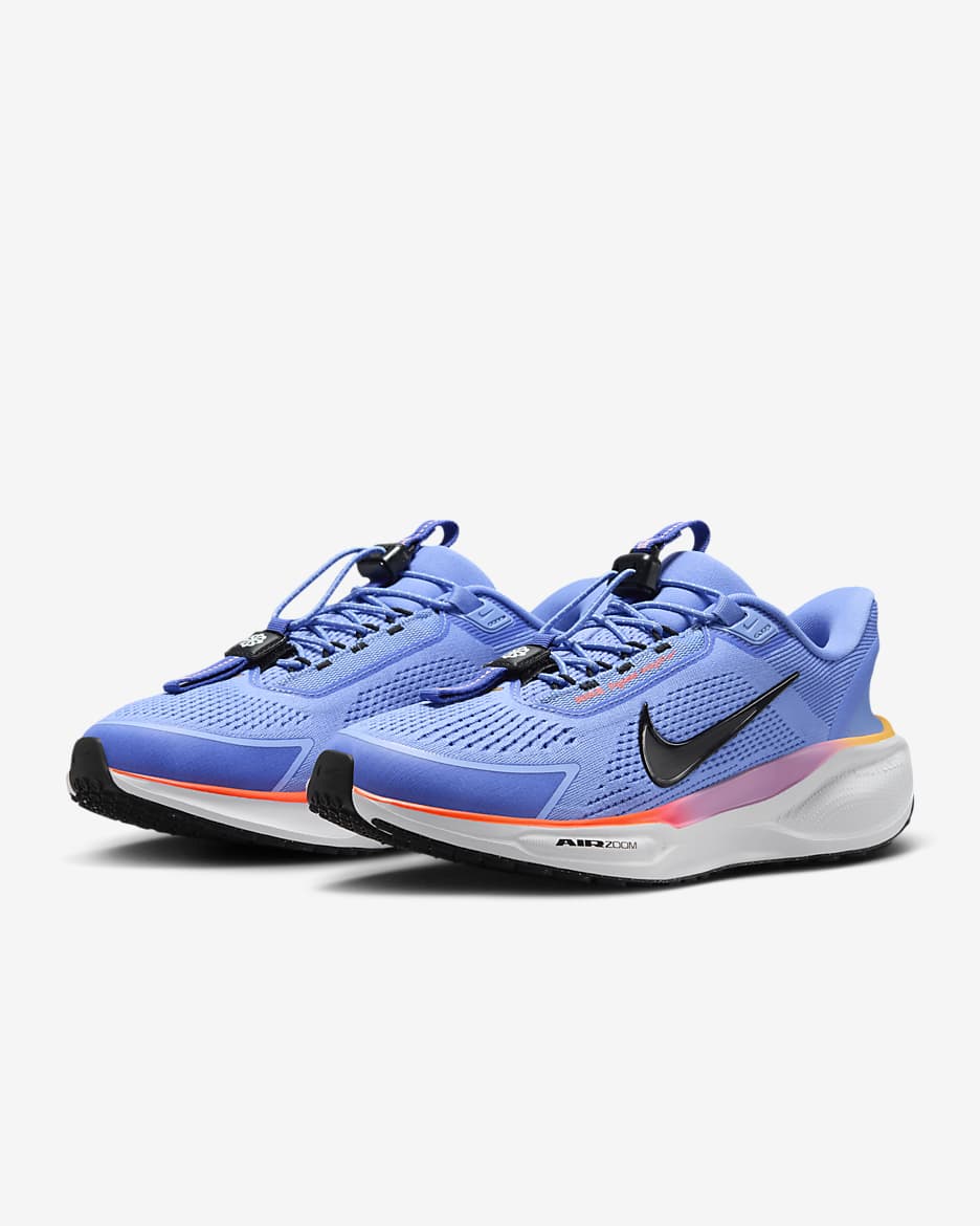 Nike Pegasus EasyOn Women's Road Running Shoes - Royal Pulse/Astronomy Blue/Beyond Pink/Black