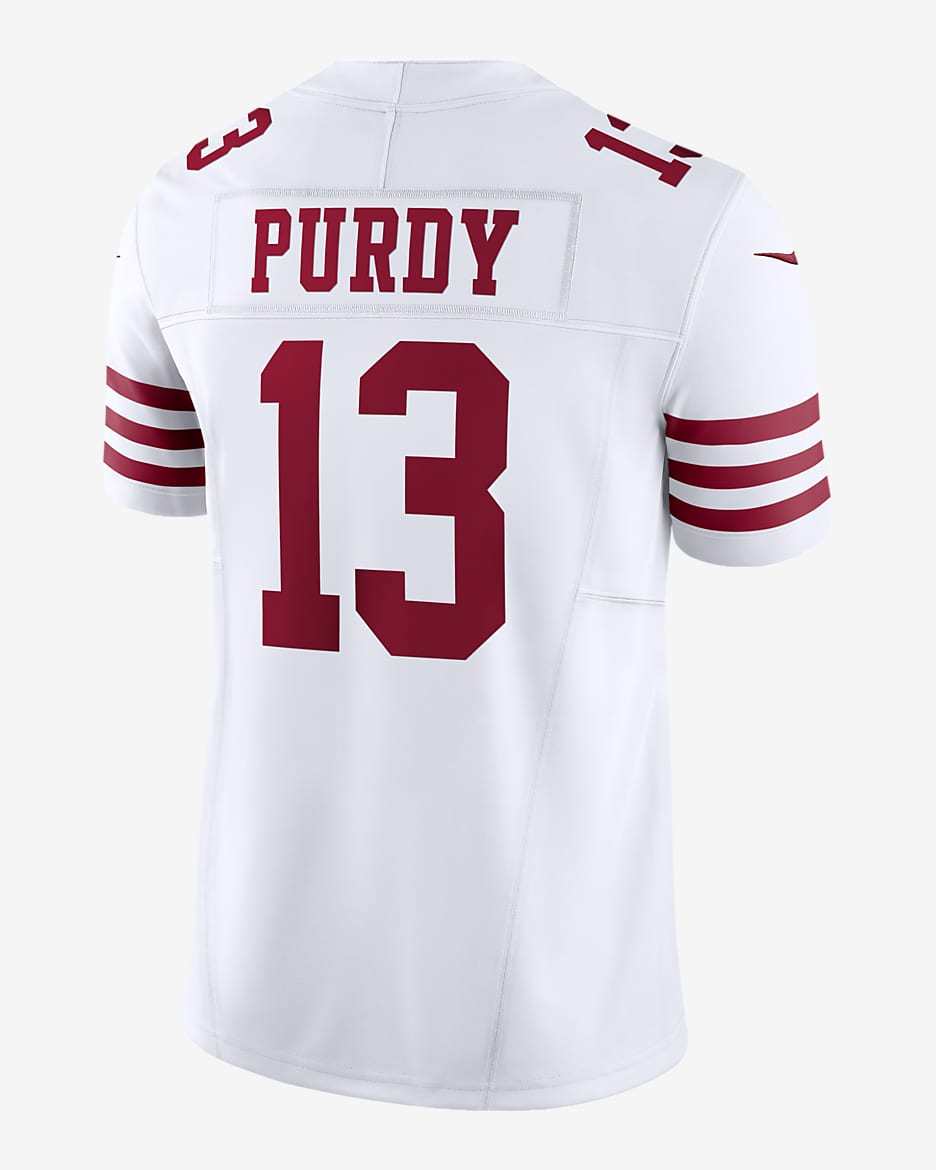 Jersey Nike Dri-FIT de la NFL Limited para hombre Brock Purdy San Francisco 49ers - Blanco