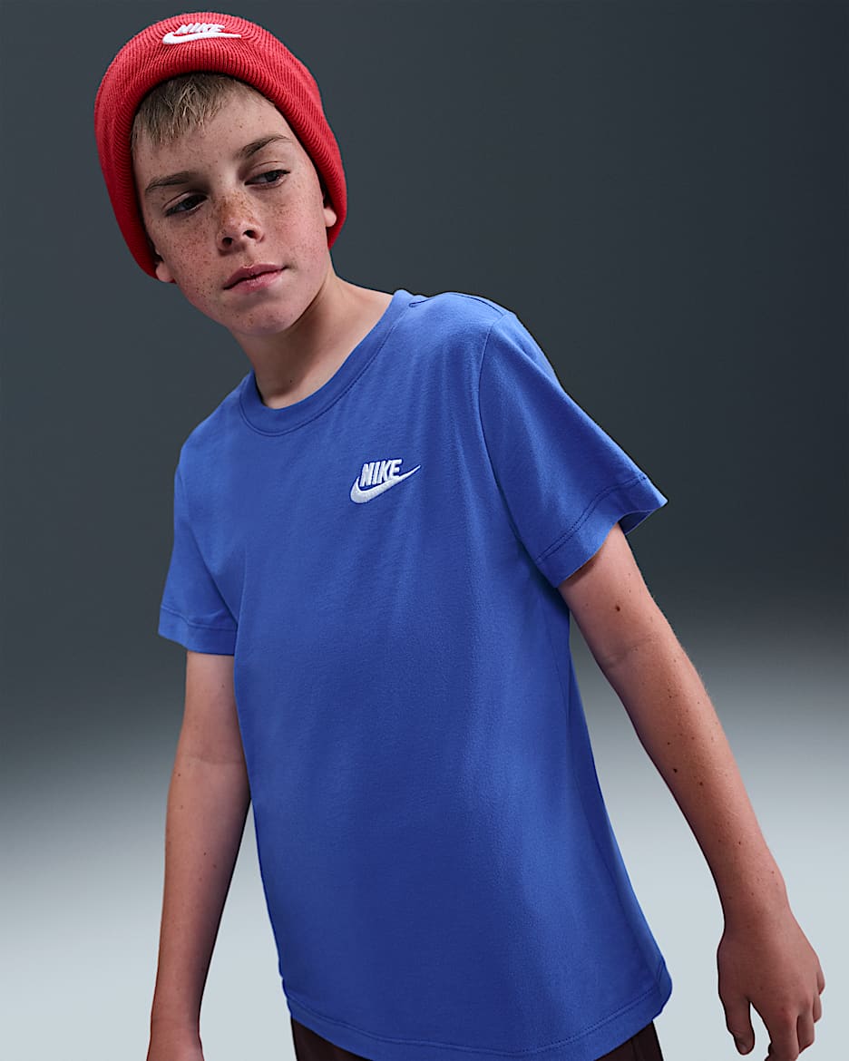 T-shirt Nike Sportswear pour ado - Comet Blue