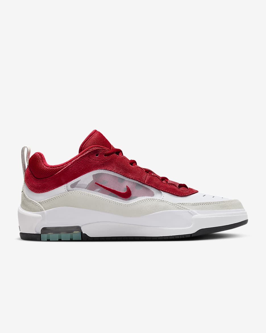 Nike Air Max Ishod Men's Shoes - White/Summit White/Varsity Red/Varsity Red