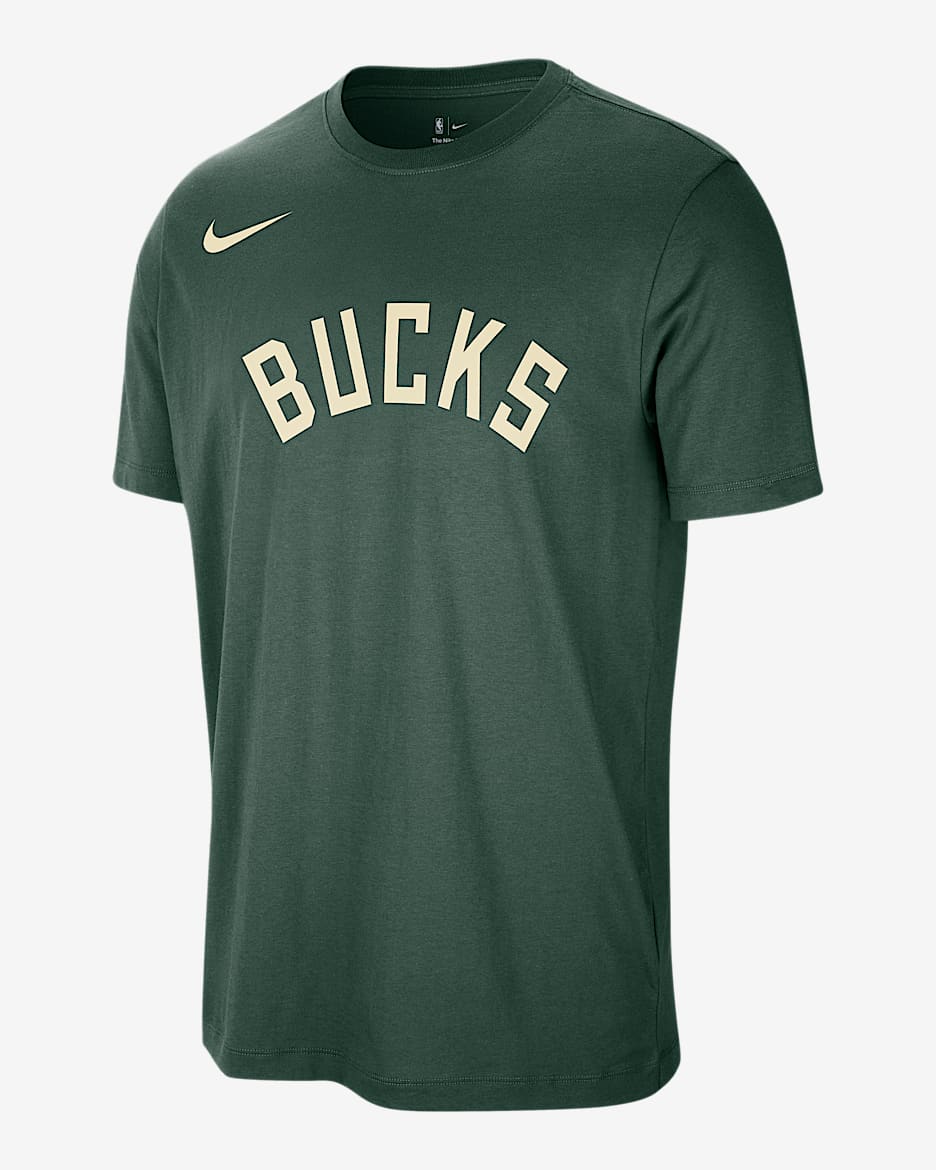 Milwaukee Bucks Essentials Men's Nike NBA T-Shirt - Fir