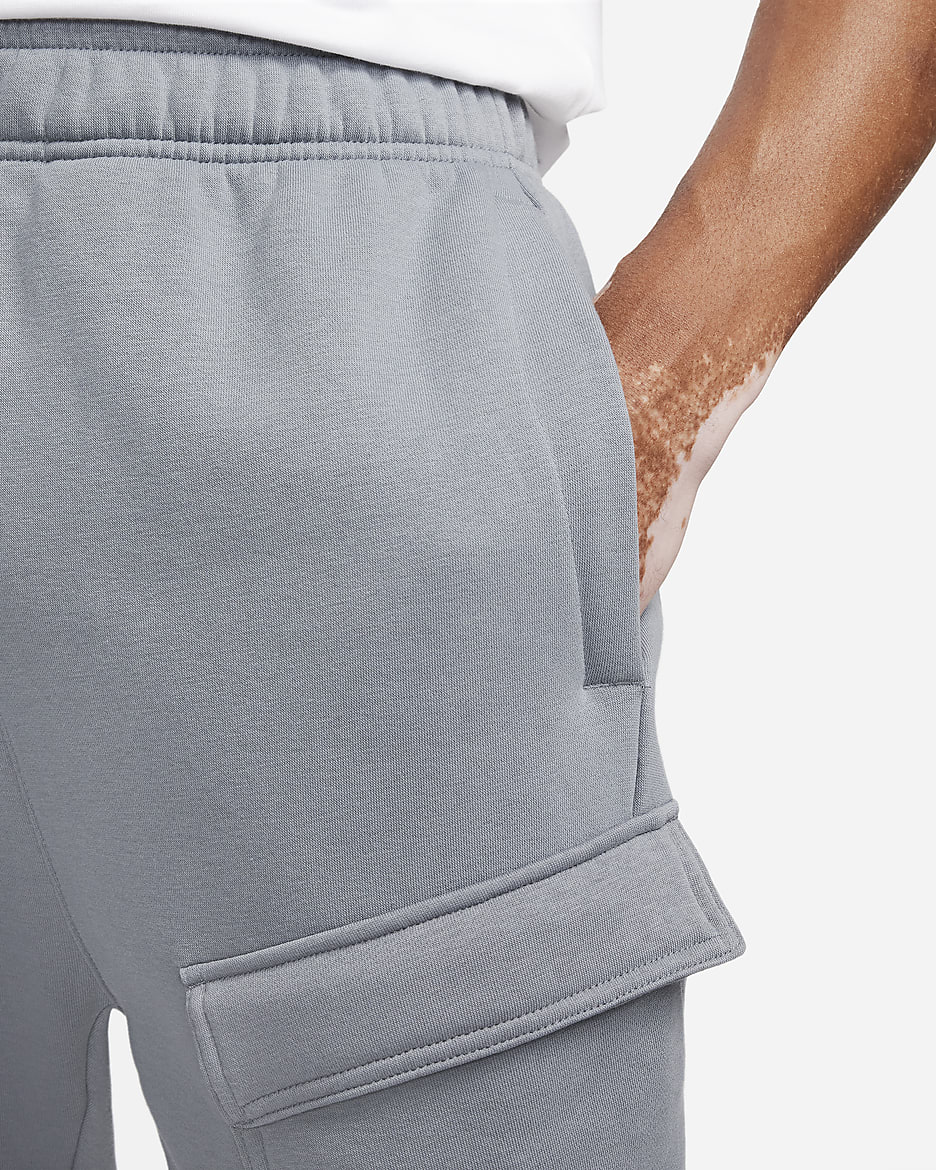 Nike Air Men's Fleece Cargo Pants - Cool Grey/Anthracite