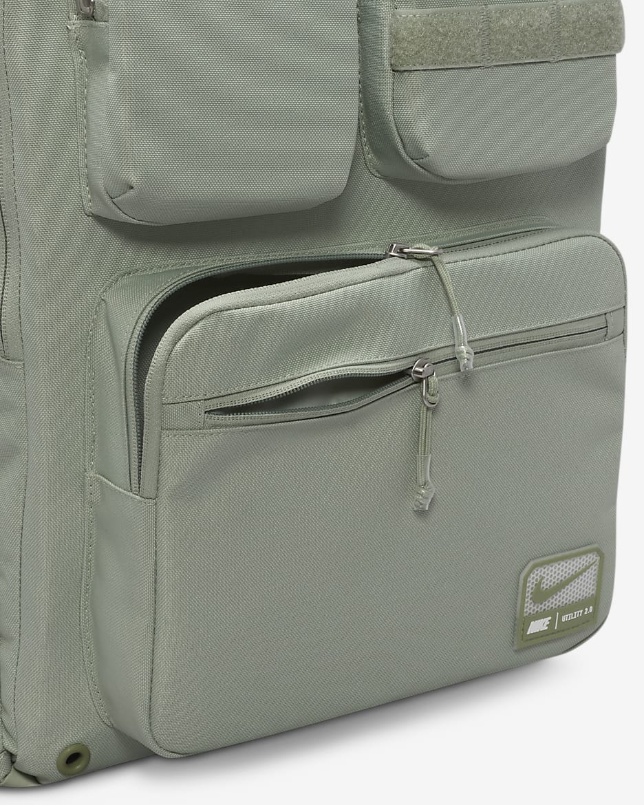 Nike Utility Power Backpack (33L) - Jade Horizon/Jade Horizon/Oil Green