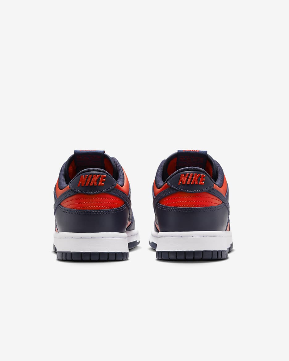 Skor Nike Dunk Low Retro för män - University Red/Vit/Obsidian