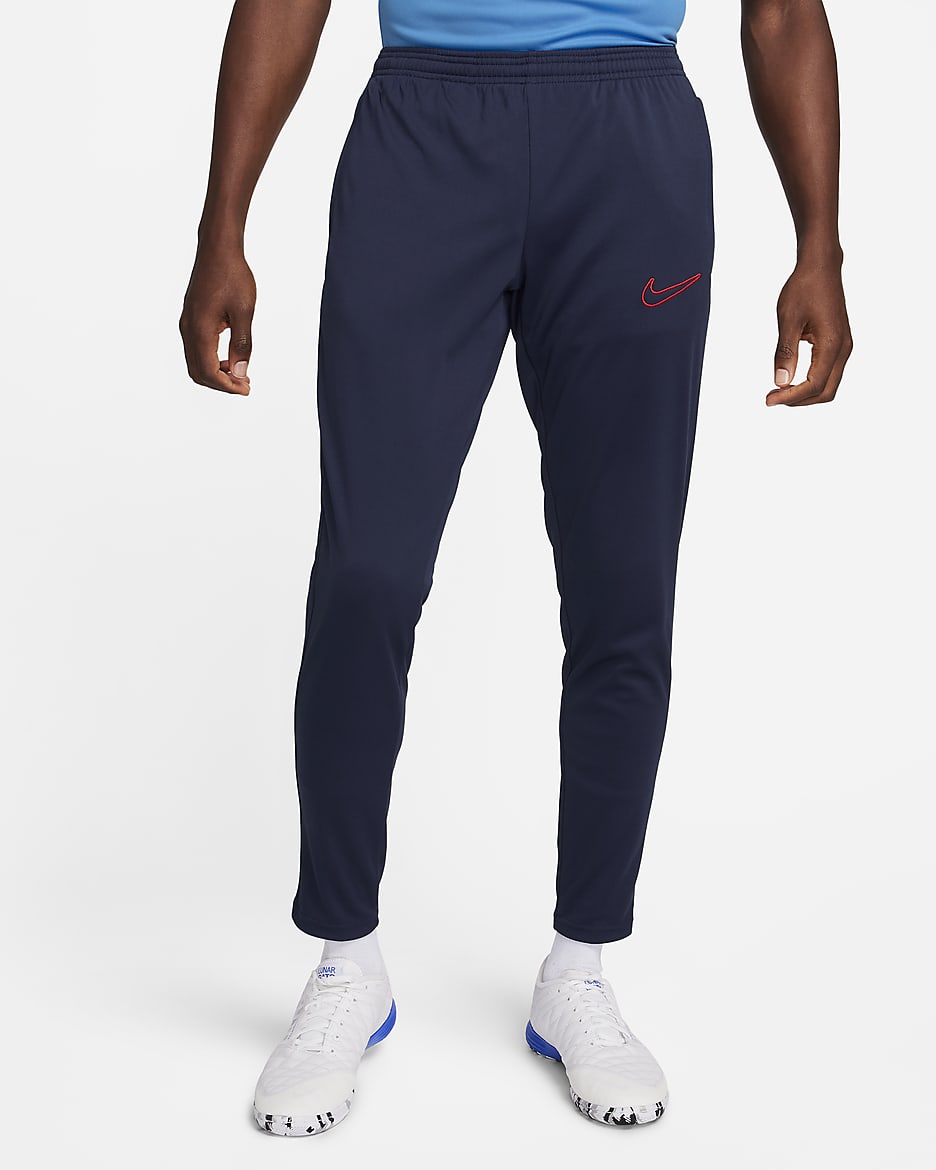 Nike Dri-FIT Academy Men's Dri-FIT Football Pants - Midnight Navy/Midnight Navy/University Red