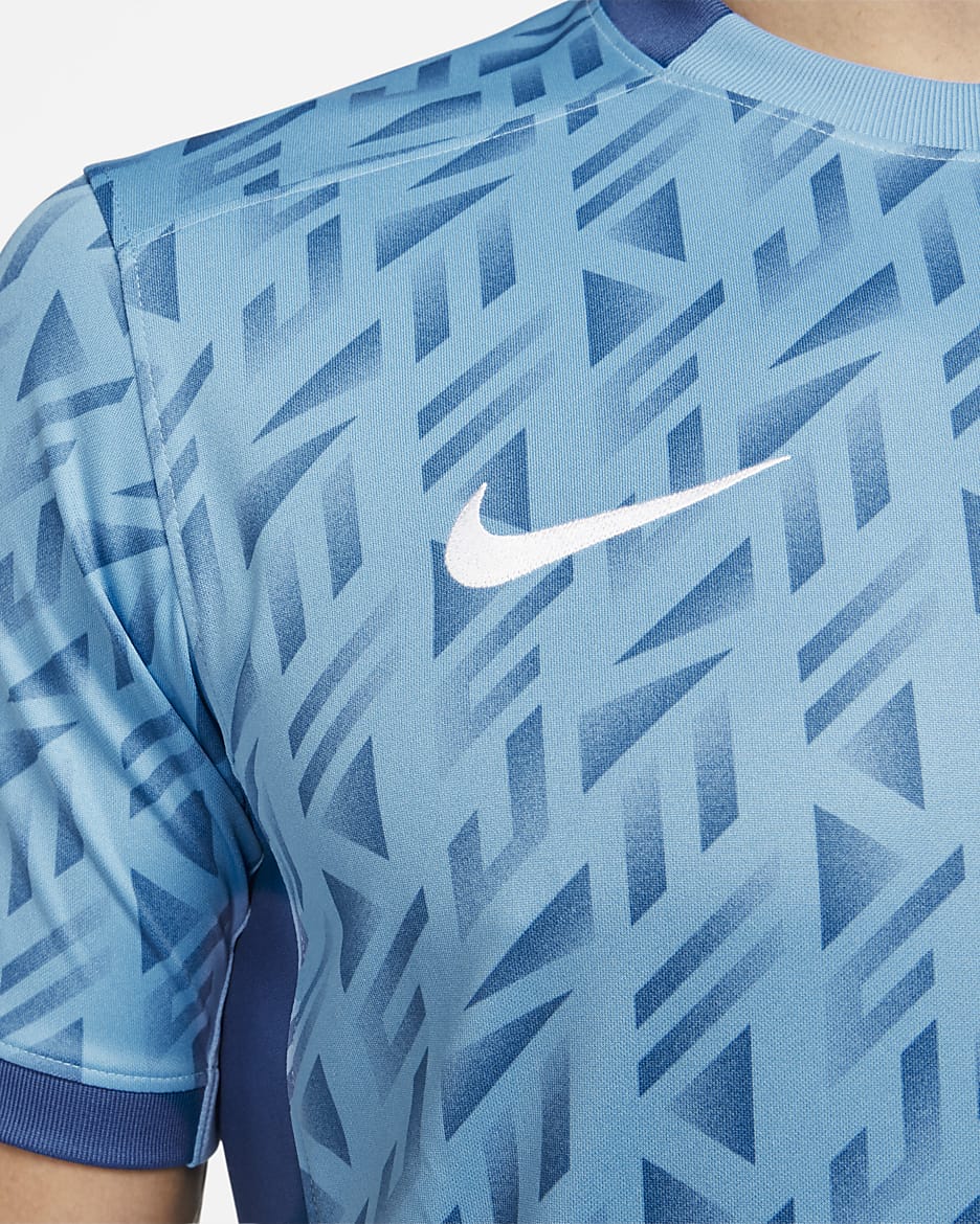 England 2023 Stadium Away Men's Nike Dri-FIT Football Shirt - Coast/Gym Blue/White