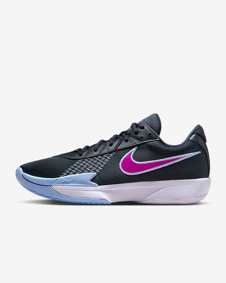 Tenis de básquetbol Nike G.T. Cut Academy - Obsidiana oscuro/Aluminio/Uva ligero/Morado vivo