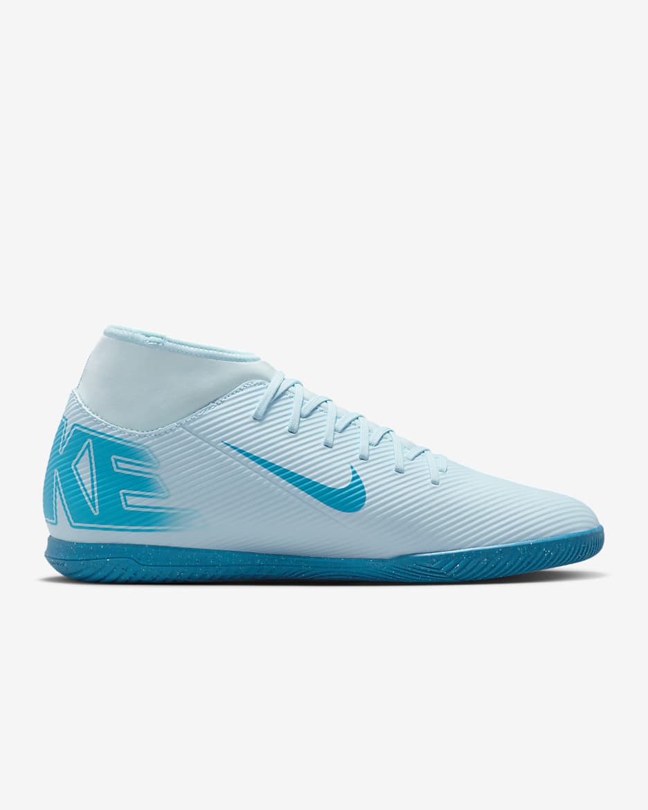 Ποδοσφαιρικά παπούτσια ψηλού προφίλ IC Nike Mercurial Superfly 10 Club - Glacier Blue/Blue Orbit